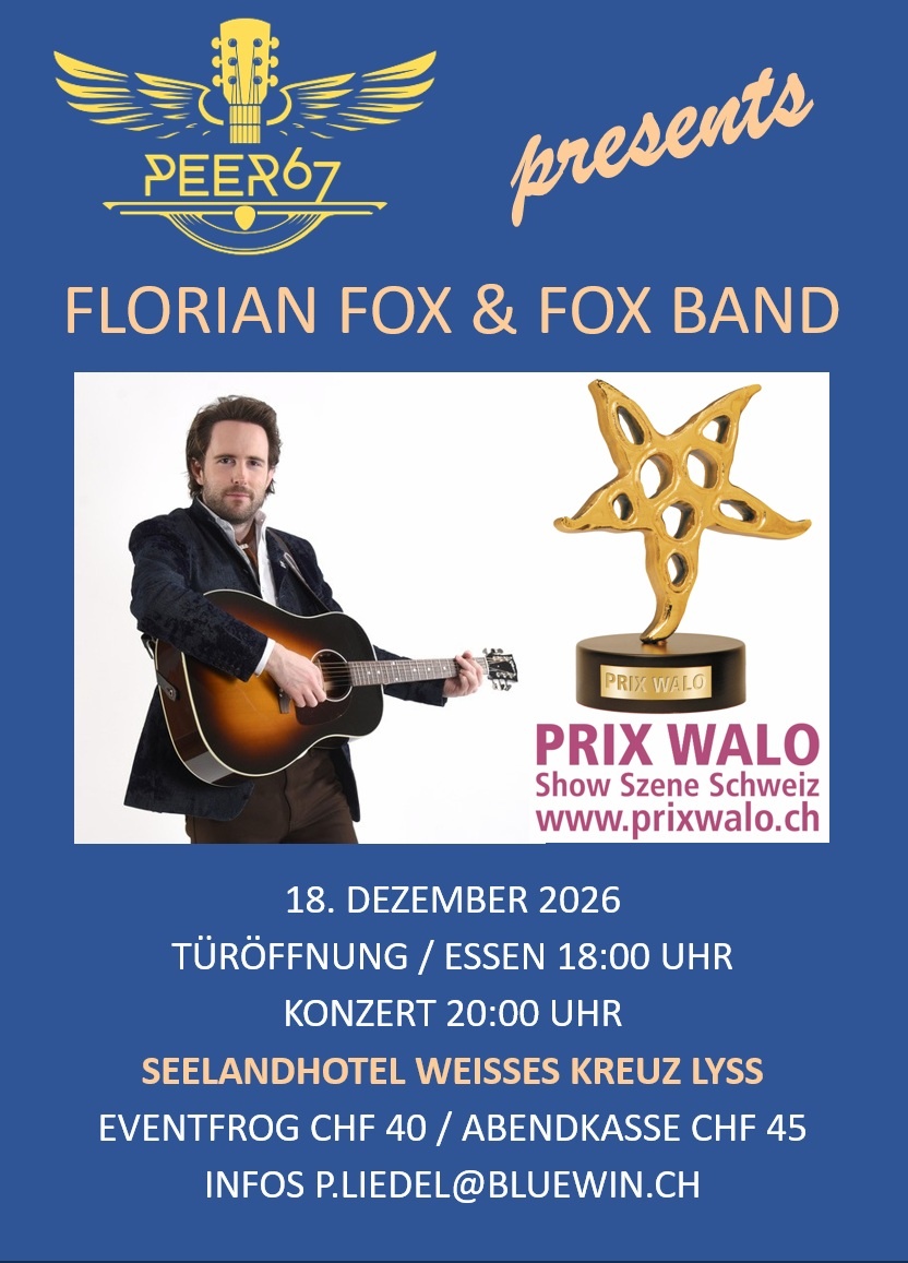 PEER67 presents FLORIAN FOX & FOX BAND